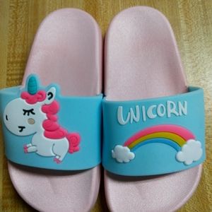 New unicorn slide on shoes